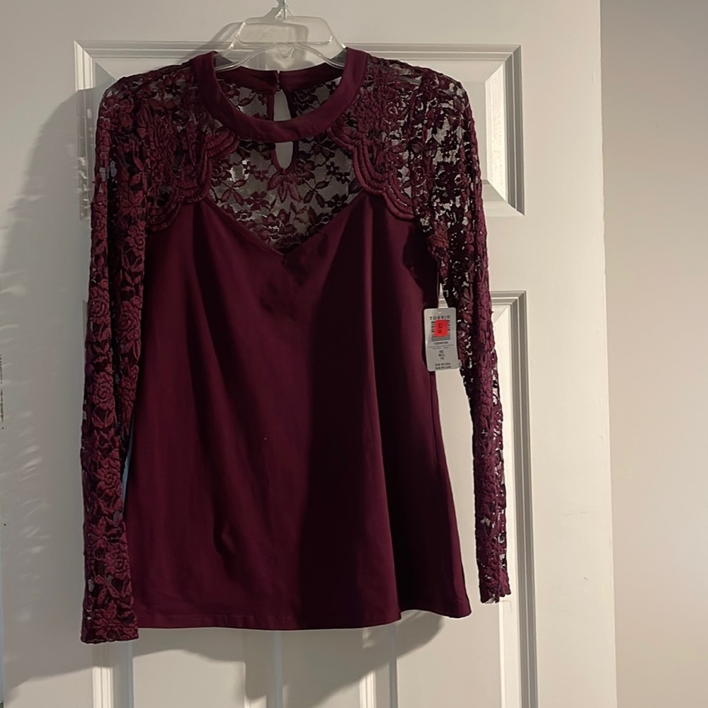 Lace top, torrid